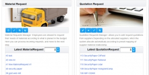 إدارة طلبات الشراء والعروض