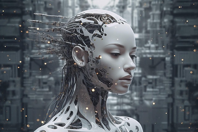 AI woman representing artificial intelligence services and consultation